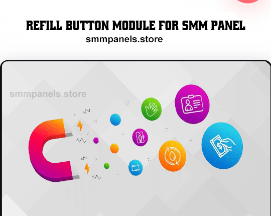 Refill Button for SMM Panel