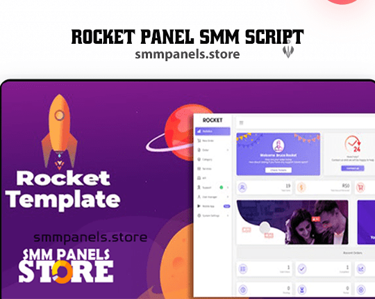 Rocket Panel - Top SMM Panel Script